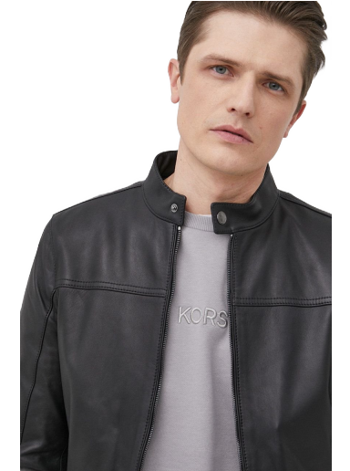 Яке Michael Kors Leather Jacket Черно | CF98CF17KS