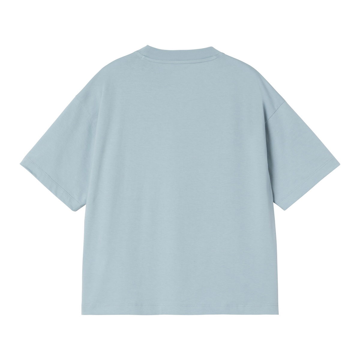 Съкратен топ Carhartt WIP Women's Cream Of The Crop Short Sleeve T-Shirt Синьо | I035244_8, 1