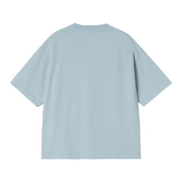 Съкратен топ Carhartt WIP Women's Cream Of The Crop Short Sleeve T-Shirt Синьо | I035244_8, 1