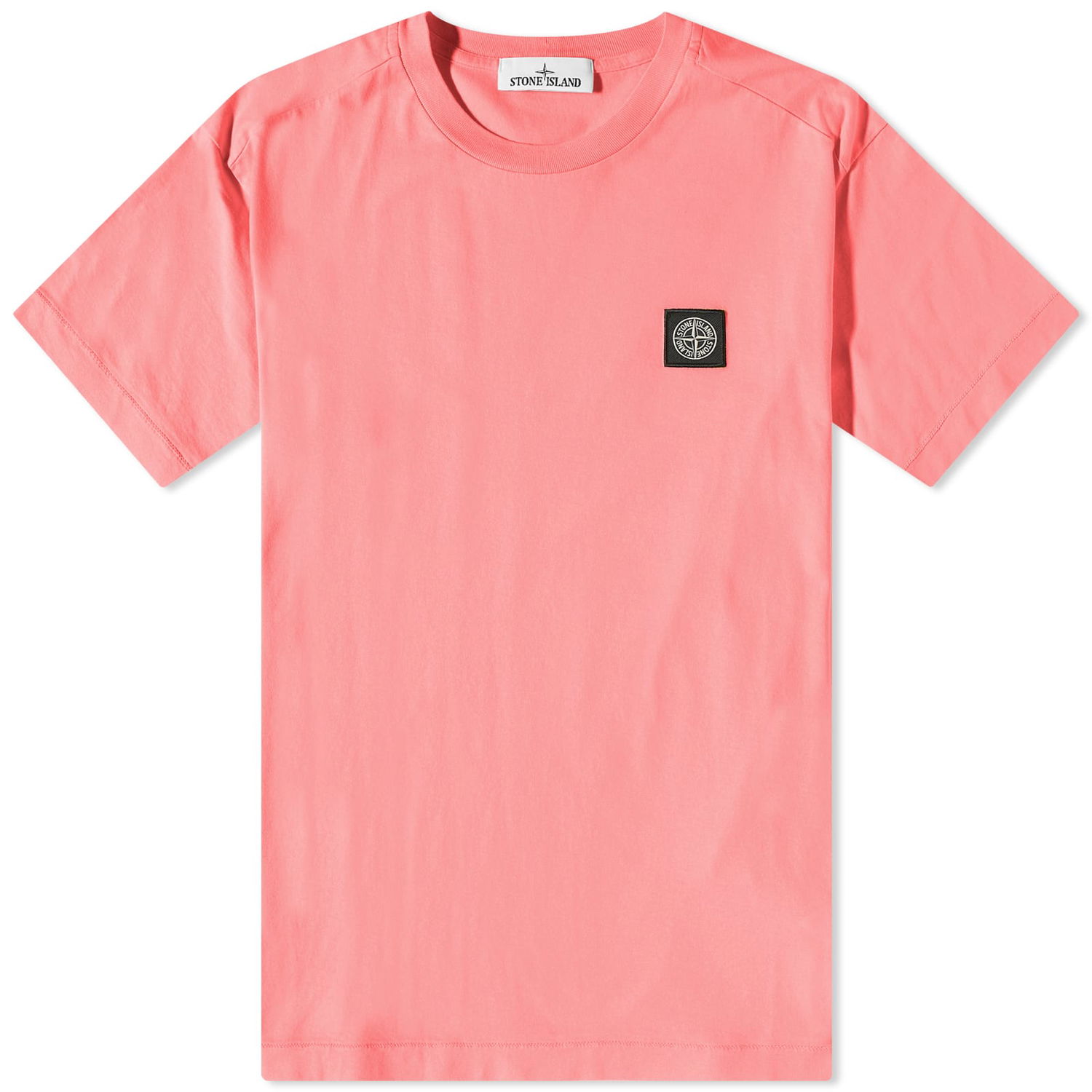 Тениска Stone Island Patch Tee Розово | 101524113-V0087, 0