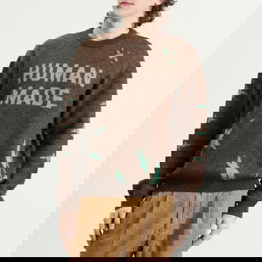 Пуловер Human Made Human Made Graphic Knit Sweater Многоцветен | HM30CS014-BRN, 2