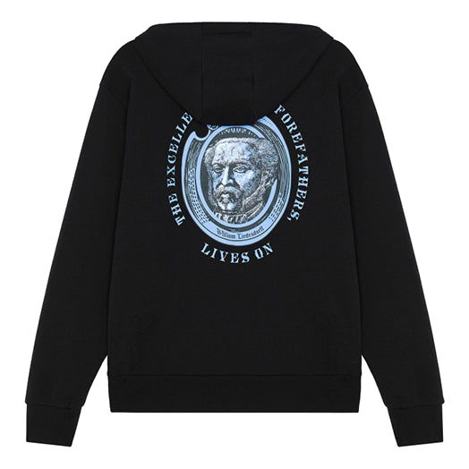 Суитчър New Balance Alphabet Character Print Hoodie Черно | MT13929-BK