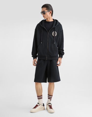 Тениска Dolce & Gabbana Cotton T-shirt With Patch 48 Тъмно синьо | G8PN9ZG7PZFB0665, 3