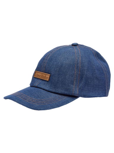 Carliy Denim Patch Cap