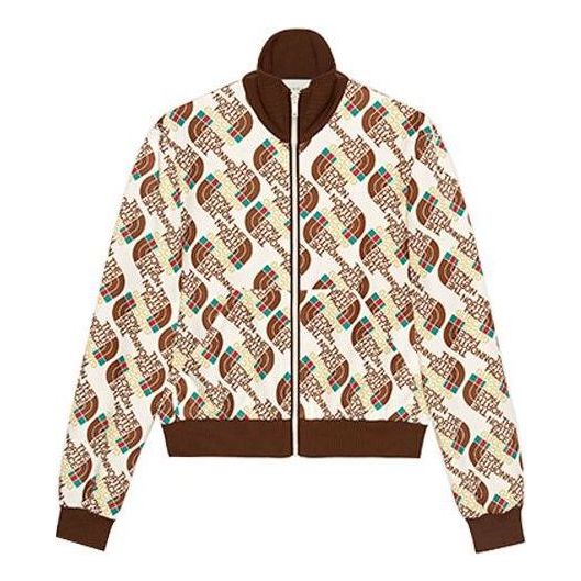 Суитчър Gucci Web Print Technical Jersey Jacket by  North Face x  Бяло | 651321-XJDCE-9141, 0