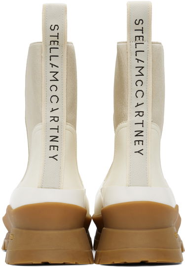 Кецове и обувки Stella McCartney Trace Chelsea Boots Бяло | 800397N0244, 1