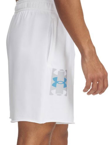 Къси панталони Under Armour Rival Terry Logo 8in Shorts Бяло | 1390147-100, 2