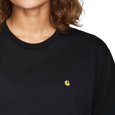 Тениска Carhartt WIP Chase Черно | I029072.00F.XX, 3