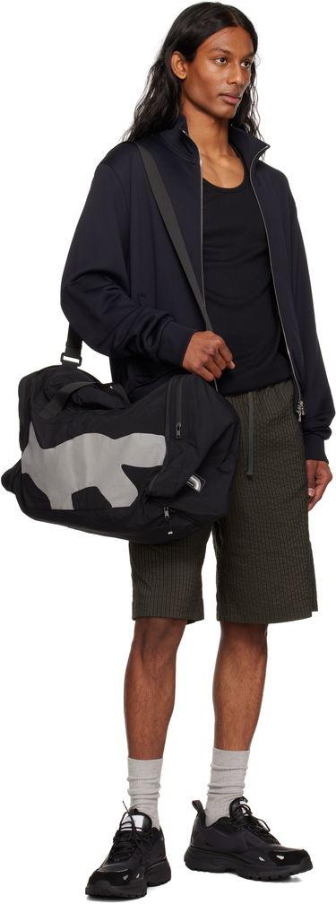 Чанта за пътуване MAISON KITSUNÉ Maison Kitsuné Flash Fox Weekender Packable Duffle Bag Черно | OM05175WQ4034, 4