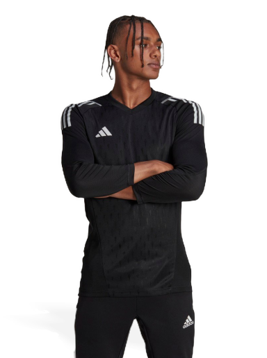 Фланелка adidas Originals Tiro 23 Pro Long Sleeve Goalkeeper Черно | HK7664