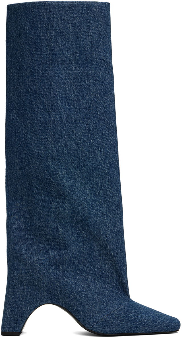 Tall Denim Boots