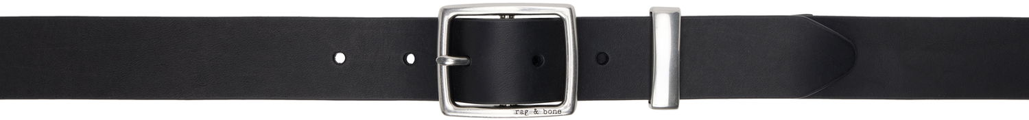 Колани rag & bone Rag & Bone X Boyfriend Leather Belt Черно | WJW25SB1035LE35, 0