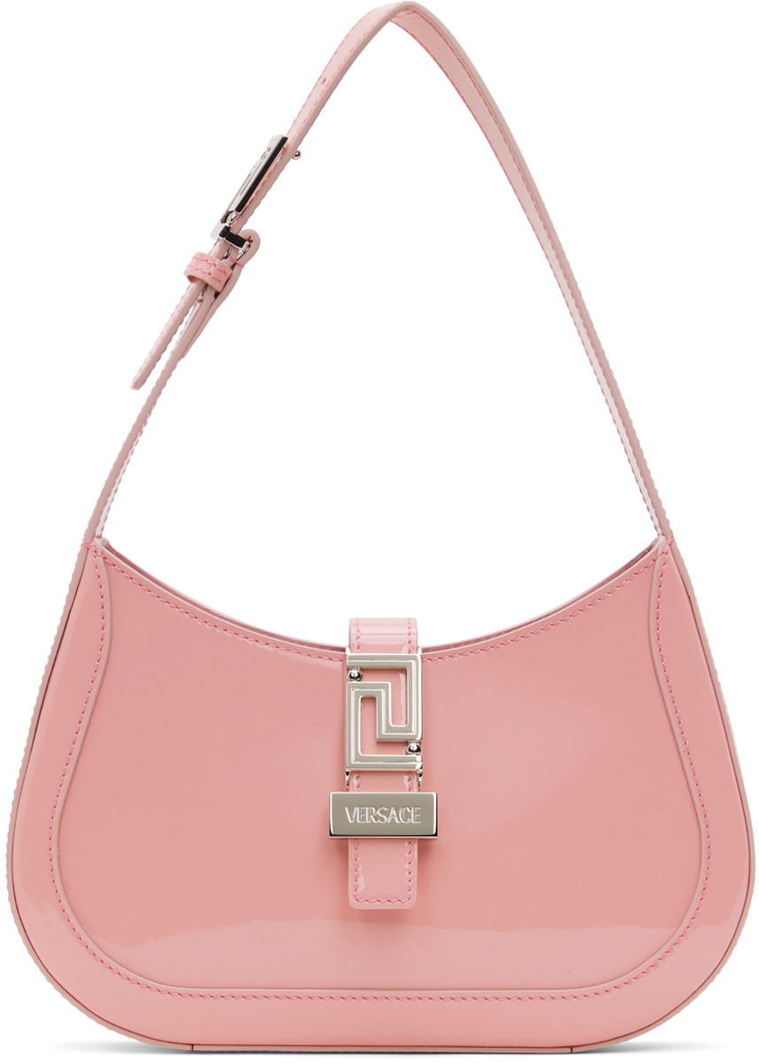 Дамска чанта Versace Pink Greca Goddess Small Bag Розово | 1013167_1A02212, 0