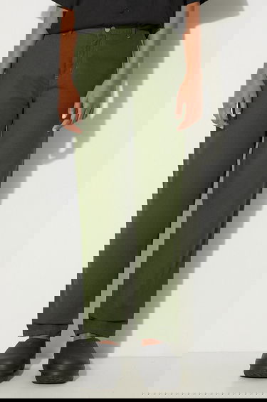 Панталони Carhartt WIP Pierce Pant Plain High Waist Trousers Зелено | I033140.2BR02, 1