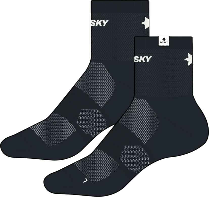 Чорапи Saysky Saysky Logo Combat Quarter Socks Черно | xuaso402c901-xuaso402c901