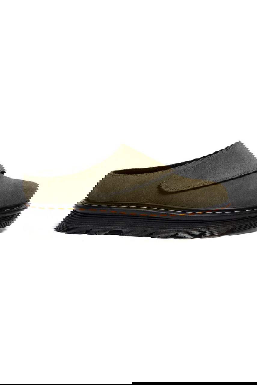 Кецове и обувки Dr. Martens ZebZag AnyWair Suede Platform Mule Зелено | DM41730300, 0