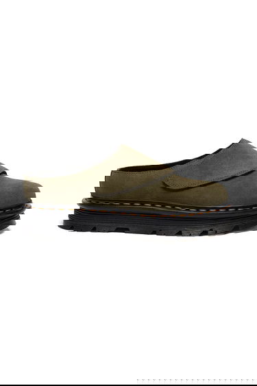 Кецове и обувки Dr. Martens ZebZag AnyWair Suede Platform Mule Зелено | DM41730300, 0