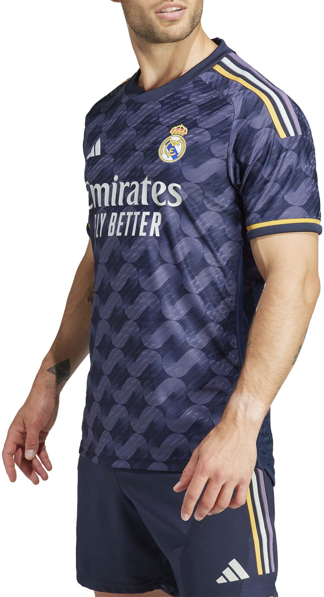 Фланелка adidas Originals adidas Real Madrid 2023/24, zápasový/hostující Сиво | ia5138, 0