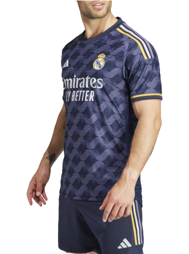 Фланелка adidas Originals adidas Real Madrid 2023/24, zápasový/hostující Сиво | ia5138