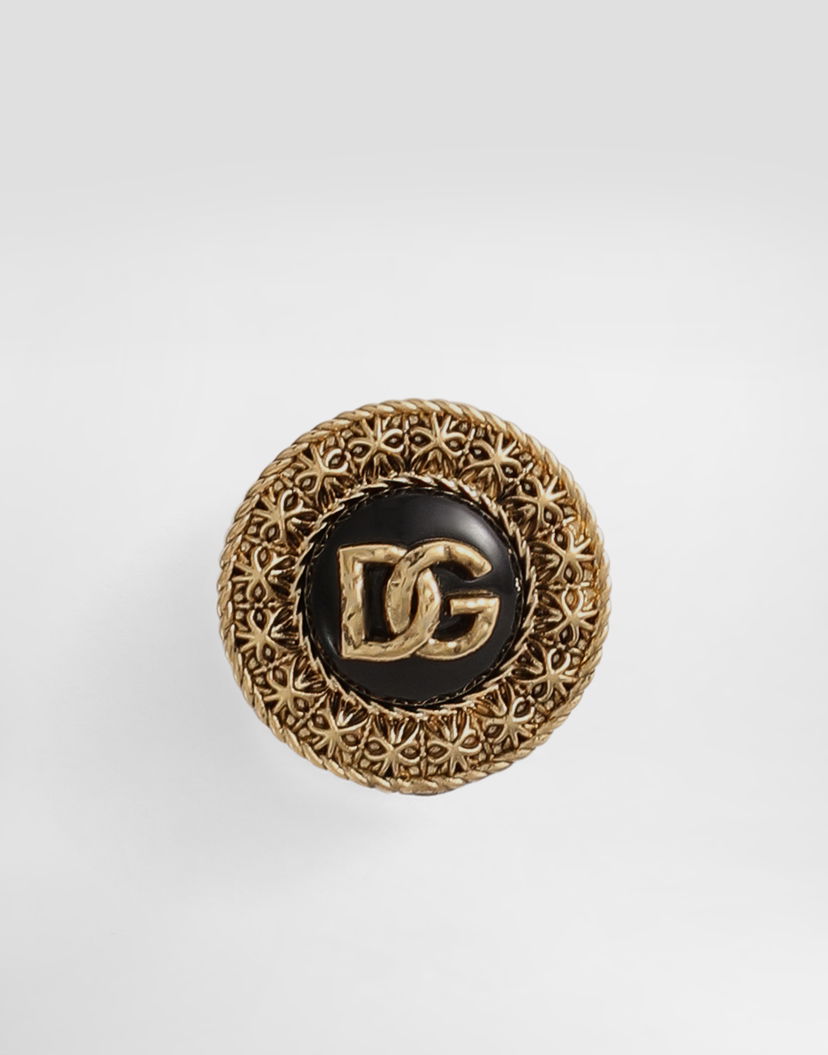 Обеци Dolce & Gabbana Dolce & Gabbana Like A Virgin Gold-Tone & Resin Clip Earrings Металик | WER6V1W1111ZOO00
