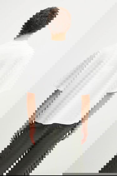 Тениска Carhartt WIP Hackwork S/S Graphic T-Shirt Бяло | I035434.260, 2