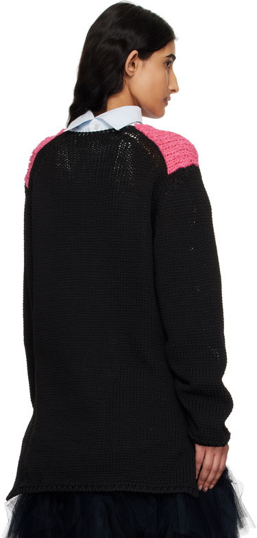 Пуловер Comme des Garçons Crewneck Sweater by Homme Plus Розово | PO-N005-S25, 2