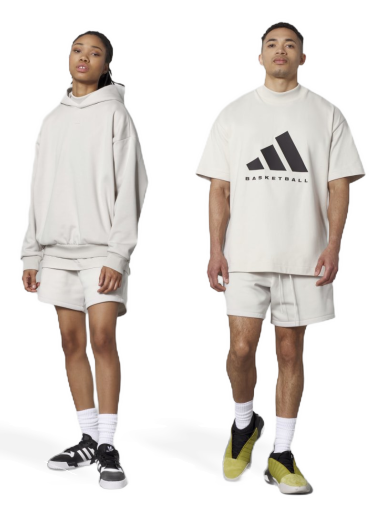 Къси панталони adidas Originals Basketball 001_Shorts Бяло | IN4248