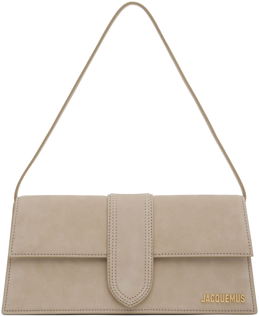 Чанта през рамо Jacquemus Le Papier 'Le Bambino Long' Bag Бежово | 22H221BA013-3066, 0