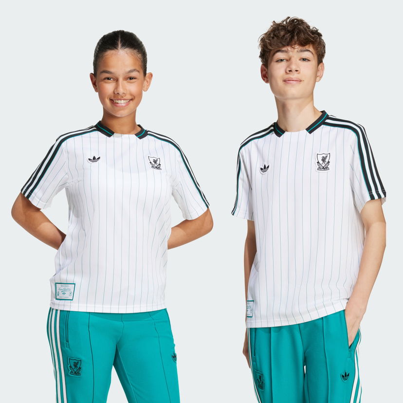 Фланелка adidas Performance Liverpool FC Terrace Icons Kids Бяло | KA5580