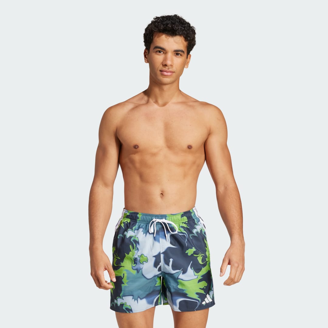Бански adidas Performance 5-Inch Swim Shorts Зелено | JD4243, 0