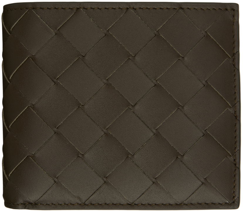 Портфейл Bottega Veneta Intrecciato Bi-Fold Wallet Кафяво | 743211 VCPQ6 3392