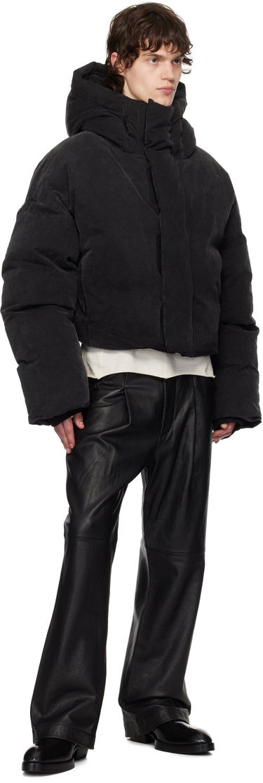 Пухо яке Entire Studios Puffer Down Jacket With Hood Черно | ES2396IR, 3