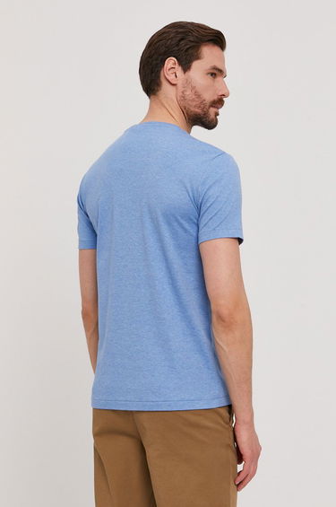 Тениска Polo by Ralph Lauren Cotton Custom Tee Soft Синьо | 710740727024, 2