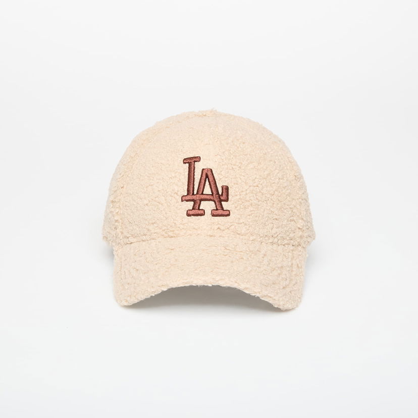 Шапка с козирка New Era Los Angeles Dodgers 9FORTY Borg Cap Бежово | 60691229