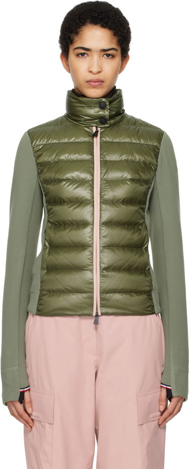 Пухо яке Moncler Moncler Grenoble Padded Zip-Up Down Jacket Зелено | J20988G0001980093, 0