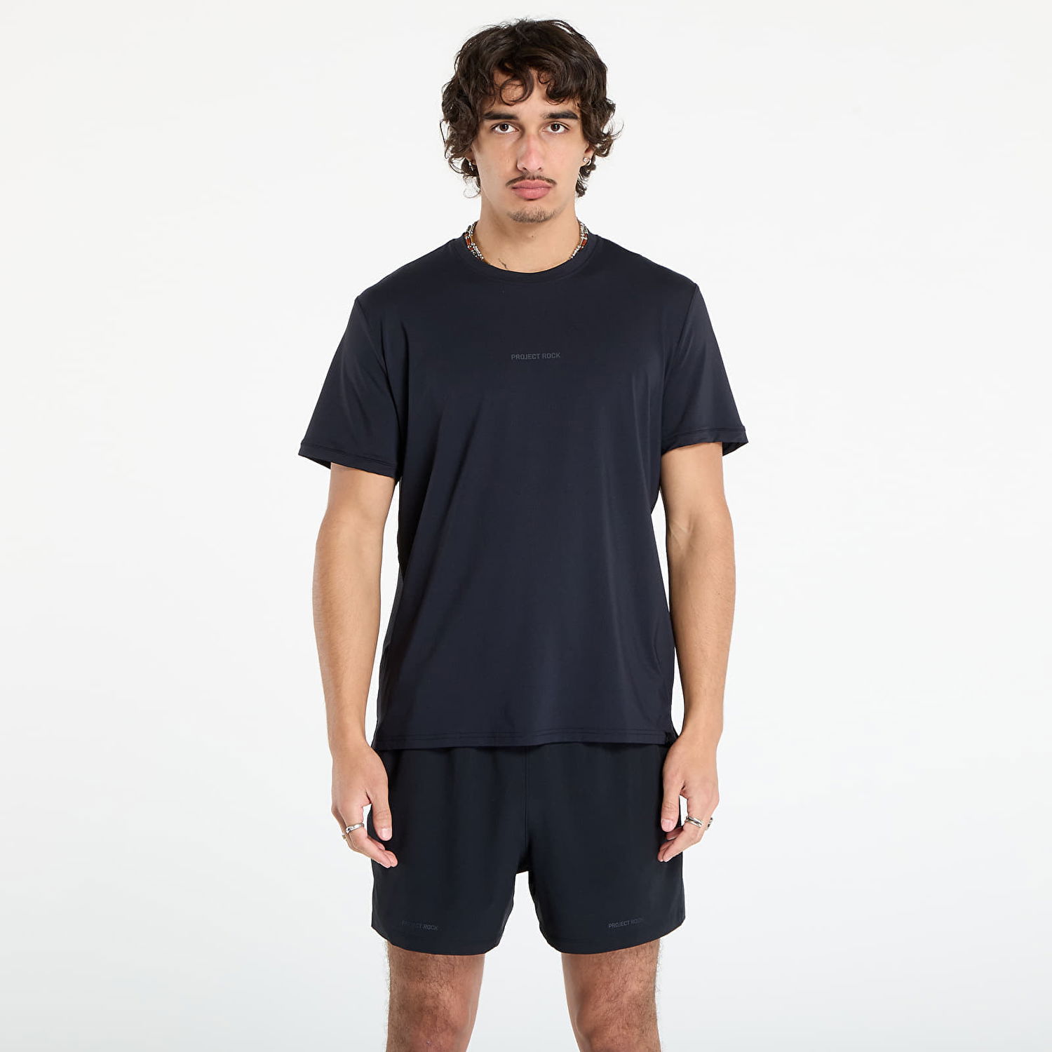 Тениска Under Armour Project Rock Iso-Chill Short Sleeve Tee Черно | 6007149-001, 0