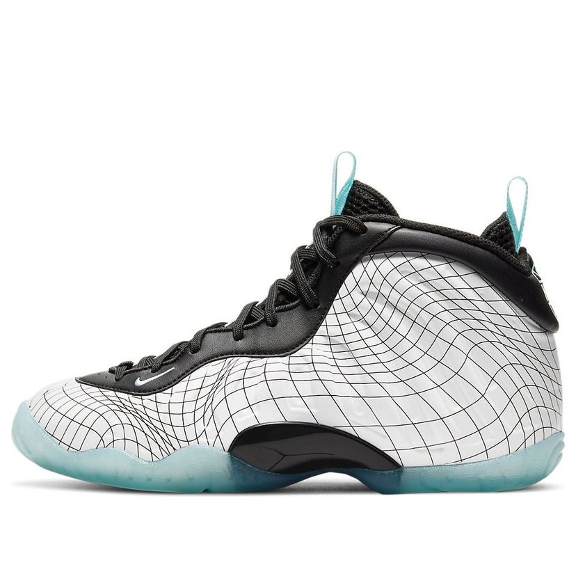 Кецове и обувки Nike Little Posite One 'Warped Grid' Бяло | CW1596-005