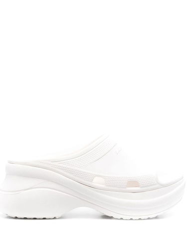 Кецове и обувки Balenciaga Crocs x Pool Slide Sandals White W Бяло | 677389W1S8E9000, 0