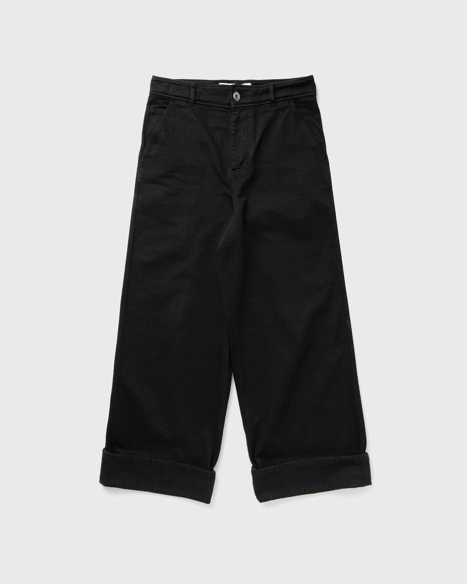 Панталони JW Anderson JW Anderson High Waist Wide Leg Trousers Черно | TR0387-PG1730-999, 0