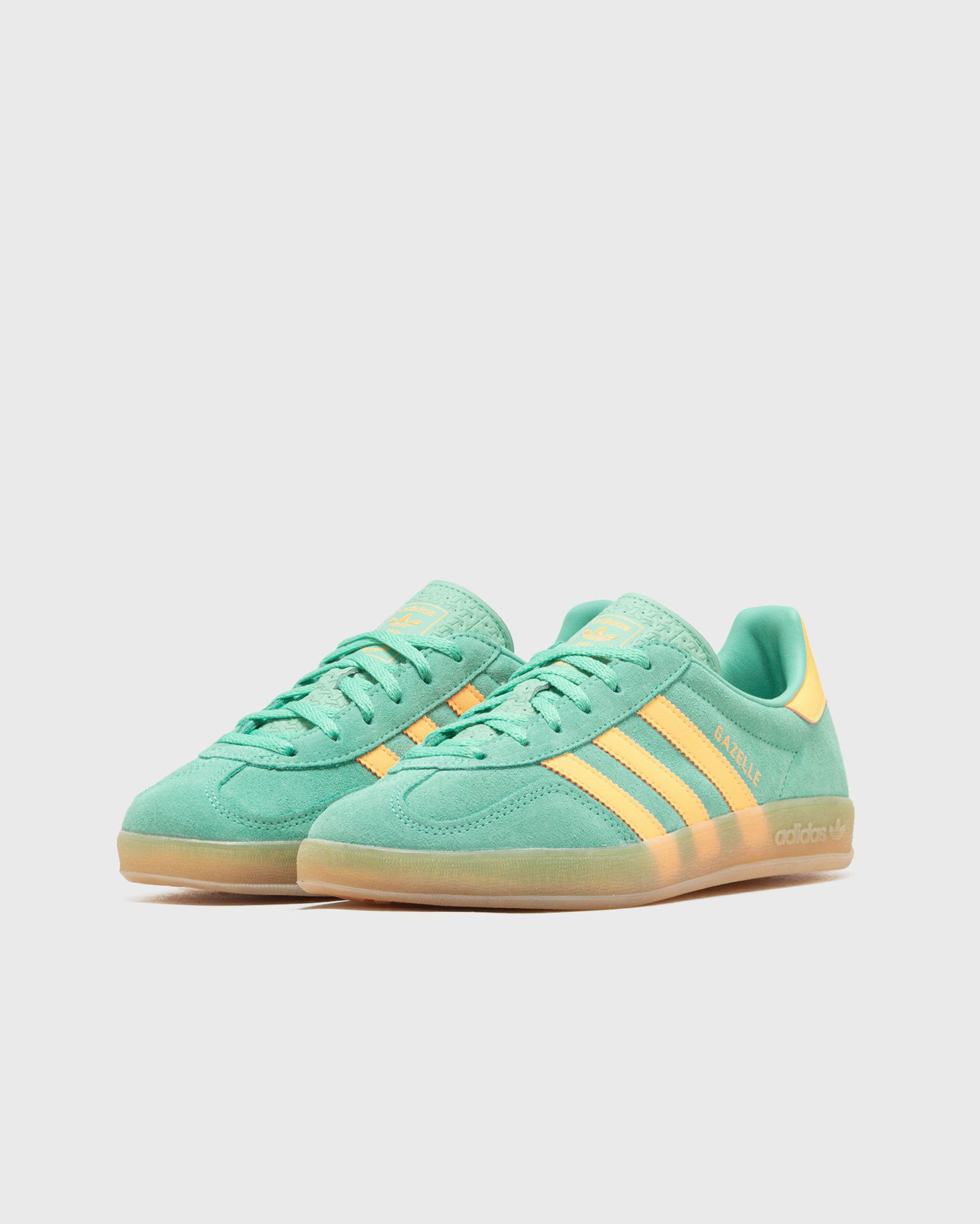 Кецове и обувки adidas Originals Gazelle Indoor Зелено | JS1414, 1