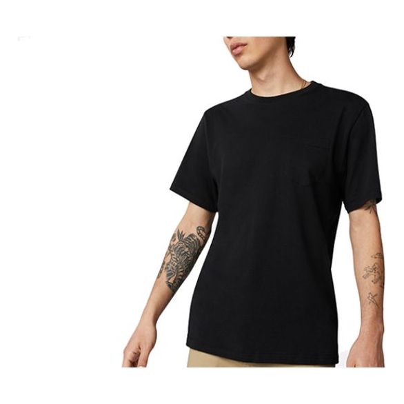 Тениска Converse Converse Logo Print T-Shirt Черно | 10019650-A01