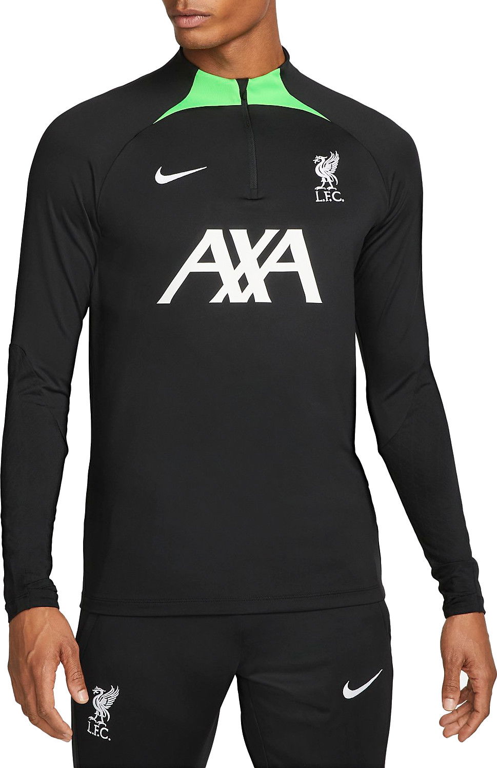 Тениска Nike Dri-FIT Liverpool FC Strike Drill Top Черно | dx3106-014, 0