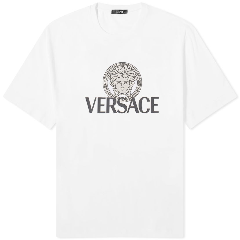 Тениска Versace Men's Medusa Print Tee White Бяло | 1014226-1A10088-1W000