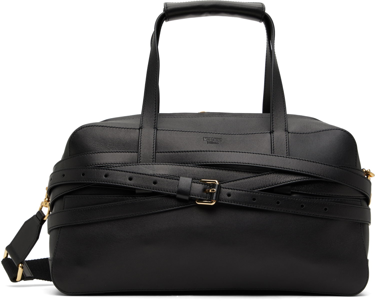 Чанта за пътуване Moschino Moschino 'Tie Me' Duffle Bag Черно | MC4157PP1M 251MOOA0 000, 0