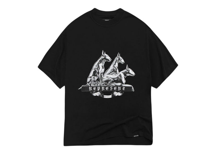 Тениска Represent Clo Represent Bullterrier T-Shirt Jet Black Черно | M05210-01