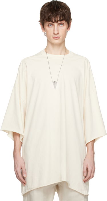 Тениска Rick Owens Rick Owens Hollywood Tommy T-Shirt Бежово | RU01E5283 JNC, 0