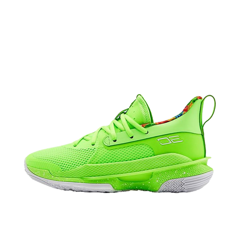 Кецове и обувки Under Armour Curry 7 Sour Patch Kids Зелено | 3022113-302