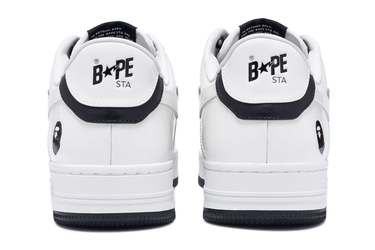 Кецове и обувки BAPE Bape Sta #6 M2 Black/White Бяло | 0ZXSHM191328M-BLK, 2