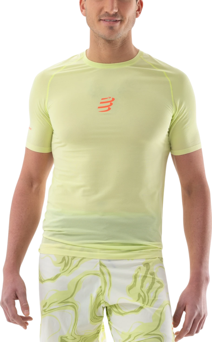 Тениска Compressport Compressport Trail Racing Short Sleeve T-Shirt Жълто | atsm3636-atsm3636040, 0