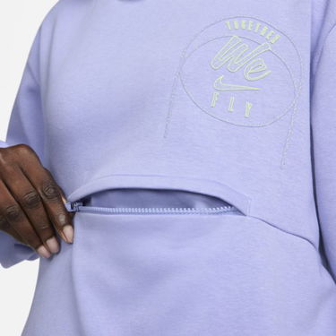 Суитчър Nike Dri-FIT Basketball Hoodie Лилаво | DQ6770-569, 1